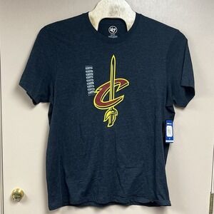 Cleveland Cavaliers NBA Men's Gray Logo Performance T-Shirt Size XXL NWT